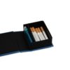 SMallBocks für 23 Zigaretten lagune/schwarz mit Feuerzeugfach, personalisierbar – Bild 2