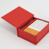SMallBocks für 23 Zigaretten marsrot, Feuerzeugfach, personalisierbar – Bild 5