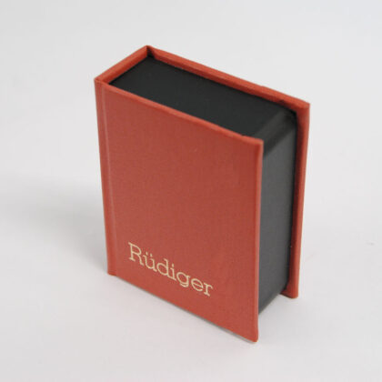 SMallBocks für 23 Zigaretten kupfer/schwarz, Feuerzeugfach, personalisierbar