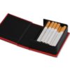 SMallBocks für 23 Zigaretten marsrot/schwarz, Feuerzeugfach, personalisierbar – Bild 6
