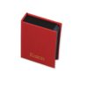 SMallBocks für 23 Zigaretten marsrot/schwarz individuell und personalisierbar