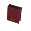 SMallBocks für 23 Zigaretten weinrot/schwarz individuell und personalisierbar