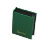 SMallBocks für 23 Zigaretten smaragd/schwarz individuell und personalisierbar