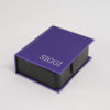 SMallBocks SMetallic Violett für 23 Zigaretten mit Feuerzeugfach, personalisierbar – Bild 2